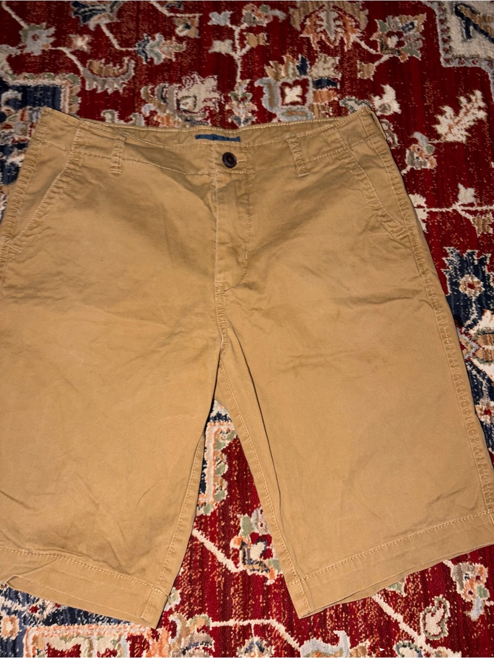 Aeropostale Men's Khaki Cargo Shorts - Light Brown